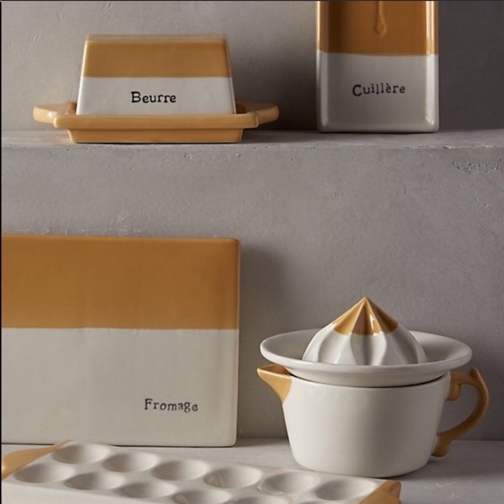 Anthropologie butter dish